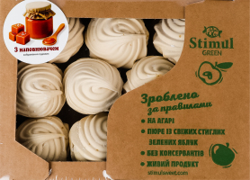 Зефир со вкусом соленой карамели Сюрприз Green Stimul к/у 0.32кг