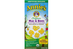 Annie's Homegrown Organic Mac & Bees Macaroni & Cheese