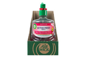 Флакон сменный к автоматическому освежителю воздуха Цвет вишни и свежесть малины Active fresh Air Wick 228мл