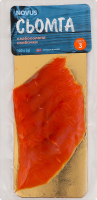 Сьомга скибочки Novus сл/с в/у 100г