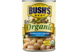 BUSH'S BEST Organic Garbanzo Beans Chick Peas