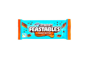 Шоколад молочный с арахисовой пастой Feastables Mr Beast м/у 60г