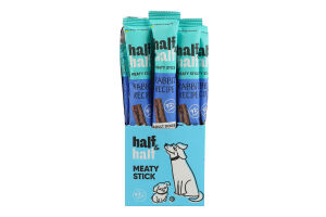 Корм дополнительный для взрослых собак Мясная палочка с кроликом Rabbit recipe Half&Half м/у 12г
