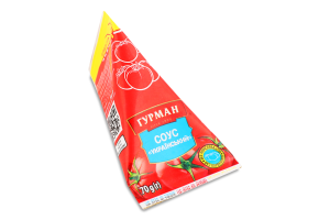 Соус томатний Український 70г пірамідка Гурман