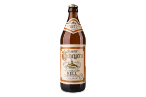 Пиво 0.5л 5.4% світле фільтроване пастеризоване Gold hell Kloster Scheyern пл