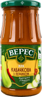Икра кабачковая с перчиком стерилизованная Верес с/б 440г