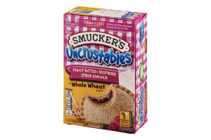 Smucker's Uncrustables Spread Sandwiches Peanut Butter & Raspberry - 4 CT