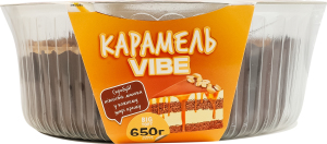 Торт бисквитный Карамель Vibe ТОВ Бріошь п/у 650г
