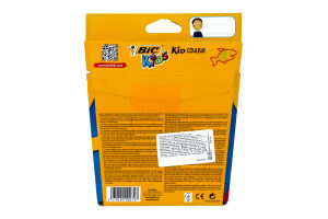 Фломастеры цветные Kids Bic 12шт