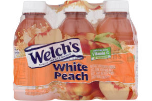 Welch's White Peach - 6 PK