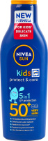 Лосьон солнцезащитный SPF 50+ Защита и уход Kids Nivea Sun 200мл