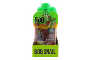 Пюре фруктово-ягідне пастеризоване Груша-лісова ожина Смузі Bob Snail д/п 120г