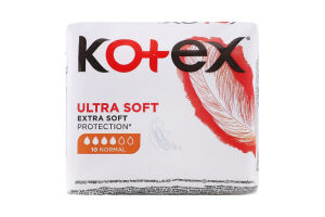 Прокладки Ultra Normal м'яка поверхня Kotex 10шт