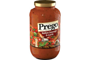 Prego Meat Sauce Italian Sausage and Garlic