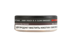 Подушечки нікотиновмісні безтютюнові для орального використання Chill Up Hardсore Cherry cola 21шт