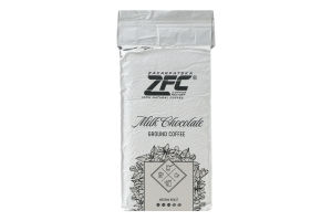 Кава натуральна смажена мелена Milk chocolate ZFC в/у 250г