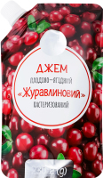 Джем плодово-ягідний пастеризований Журавлиновий 7 д/п 230г