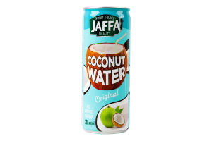 Вода кокосовая стерилизованная Original Jaffa ж/б 250мл