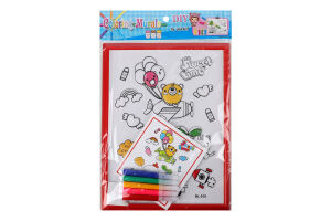 Набір для творчості 19х24см №BL-019 Розмальовка Greenwich Products Co. Limited 7шт