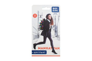 Колготы детские Boy&Girl Manhattan 50den 158-164 dark blue