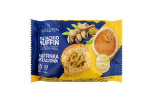 Мафін Bezgluten 60 г з фісташкою без глютену И775 (Польща)