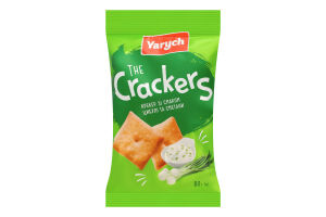 Крекер со вкусом лука и сметаны The Crackers Yarych м/у 80г