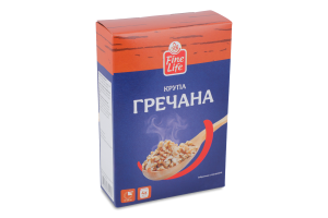 Крупа гречана Fine Life к/у 4х100г
