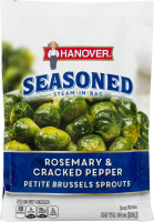 Hanover Seasoned Petite Brussels Sprouts Steam-In-Bag Rosemary & Cracked Pepper
