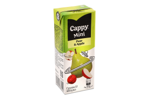 Нектар пастеризований Груша-яблуко Mini Cappy т/п 200мл