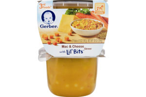 Gerber Lil' Bites Baby Food Mac & Cheese