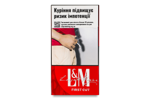 Сигарети з фільтром L&M First Cut Long Red 20шт