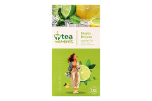 Чай Mojito Breeze зелений 22*1,6г Tea Moments