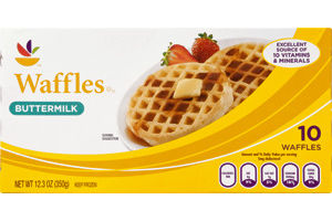Ahold Buttermilk Waffles - 10 CT