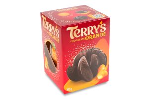 Апельсин шоколадный из темного шоколада с ароматом апельсина Terry's к/у 145г