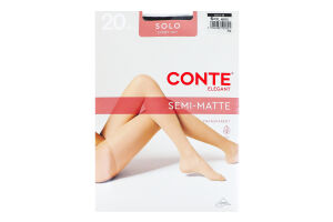 Колготки жіночі Conte elegant Solo 20den 5 nero
