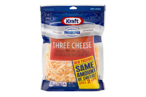 Kraft Shredded Cheese Three Cheese