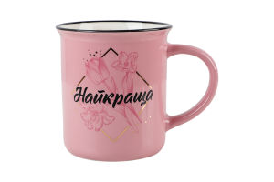 Чашка іменна Найкраща Ретро Be Happy 1шт