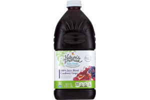 Nature's Promise 100% Juice Blend Cranberry Grape