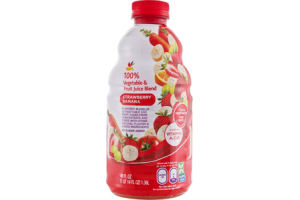 Ahold 100% Vegetable & Fruit Juice Strawberry Banana