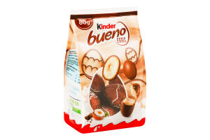 Цукерки Kinder яйця шокол вафельні з фундуч крем
