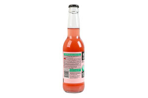 Напиток брожения фильтрованный непастеризованный с сахаром Strawberry&Lime Kombucha Vit-Fit с/бут 0.33л