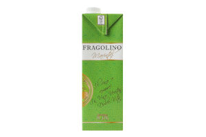 Вино виноградне ароматизоване напівсолодке "Марінталь Фраголіно" біле 1,0л "Tetra-Pak"
