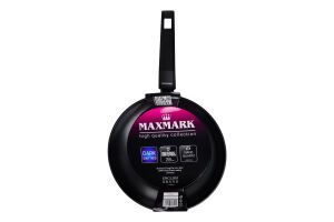 Сковорода из алюминия с антипригарным покрытием Nano Quartz 28х5.3см №MK-NQ45728 Universal Dark Maxmark 1шт