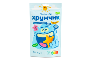 Снеки кукурудзяно-рисові Смартік Хрумчік з бананом д/п 22г