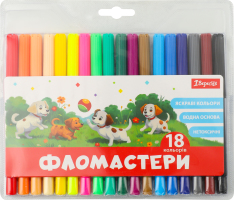 Фломастери Classic 18кольорів 1вересня