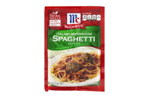 McCormick Italian Mushroom Spaghetti Sauce Mix