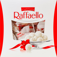 Конфеты хрустящие в кокосовой стружке с целым миндальным орехом Raffaello к/у 260г