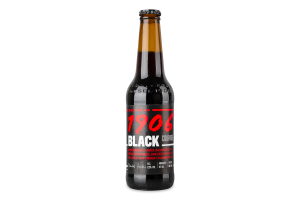 Пиво 0.33л 7.2% пастеризованное Black coupage 1906 Estrella Galicia бут