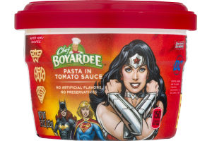 Chef Boyardee Super Hero Shapes Pasta In Tomato Sauce