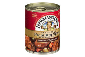 Newman's Own Grain Free Premium Stews for Dogs Beef Liver & Vegetable